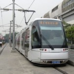 上海张江现代有轨电车-法国劳尔导轨电车